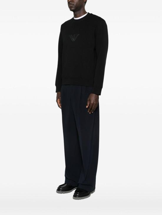 26SS 엠포리오 아르마니 긴팔 티셔츠 EM004541AF10013MC539 Black - EMPORIO ARMANI