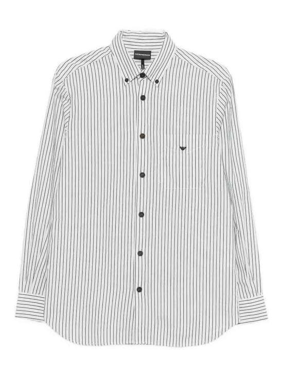 26SS 엠포리오 아르마니 긴팔 셔츠 EM005429AF24535FB441 Blue