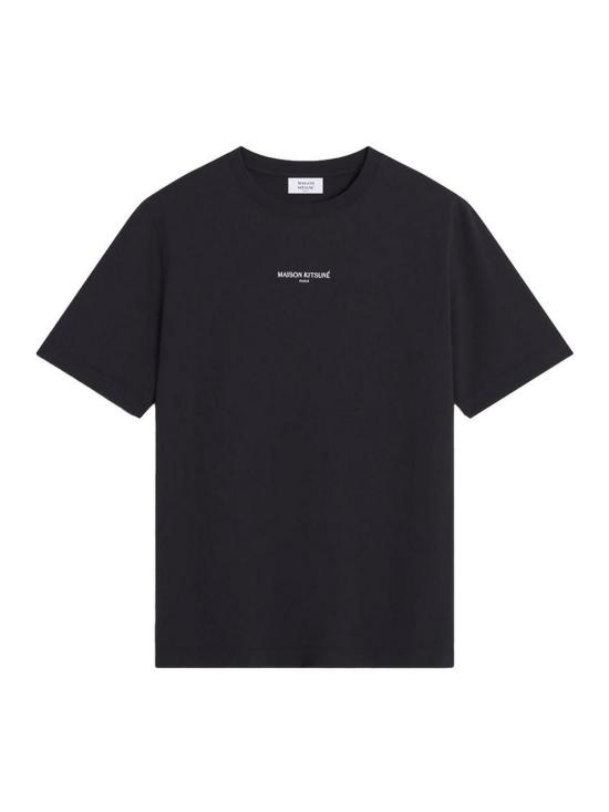 26SS 메종키츠네 파리 컴포트 티셔츠 QM00100KJ7025P199 Black