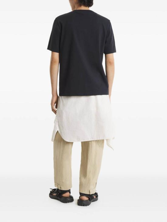 26SS 메종키츠네 파리 컴포트 티셔츠 QM00100KJ7025P199 Black - MAISON KITSUNE