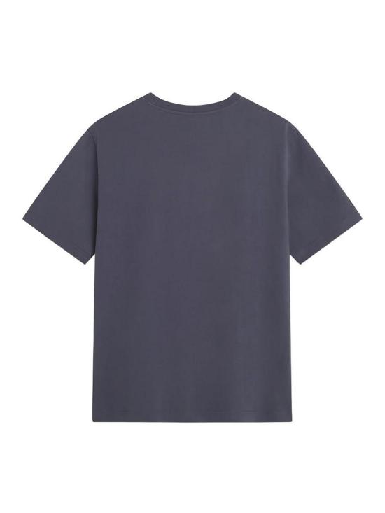 26SS 메종키츠네 드레스드 폭스 컴포트 티셔츠 QM00101KJ70250422 Blue - MAISON KITSUNE