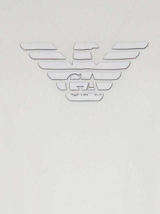 26SS 엠포리오 아르마니 반팔 티셔츠 EM004583AF13669M0306 White - EMPORIO ARMANI