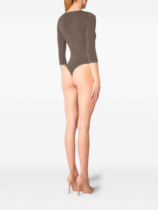26SS 월포드 민소매 티셔츠 760704877 Brown - WOLFORD
