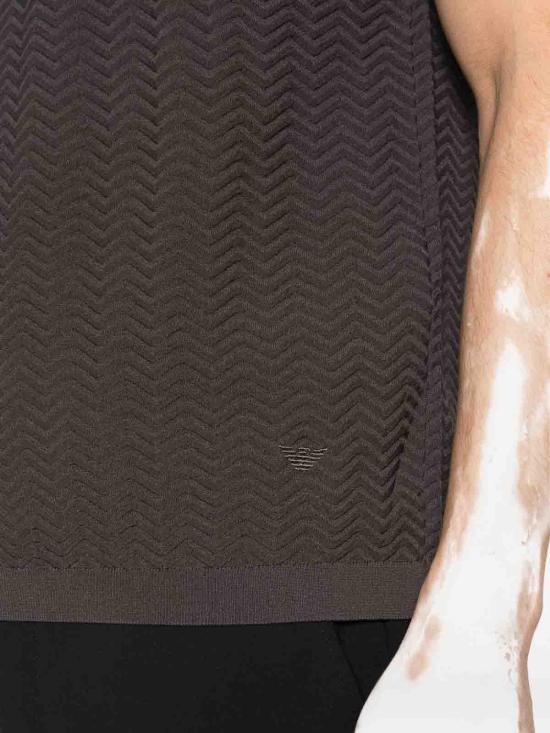 26SS 엠포리오 아르마니 반팔 티셔츠 EM004671AF23759U8168 Black - EMPORIO ARMANI