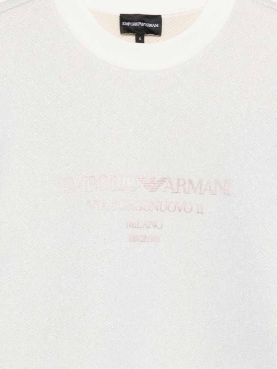 26SS 엠포리오 아르마니 스웨터 EW003508AF21219F0023 White - EMPORIO ARMANI