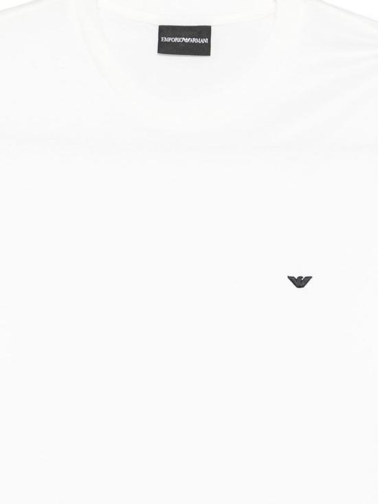 26SS 엠포리오 아르마니 반팔 티셔츠 EM004592AF13747U0003 White - EMPORIO ARMANI