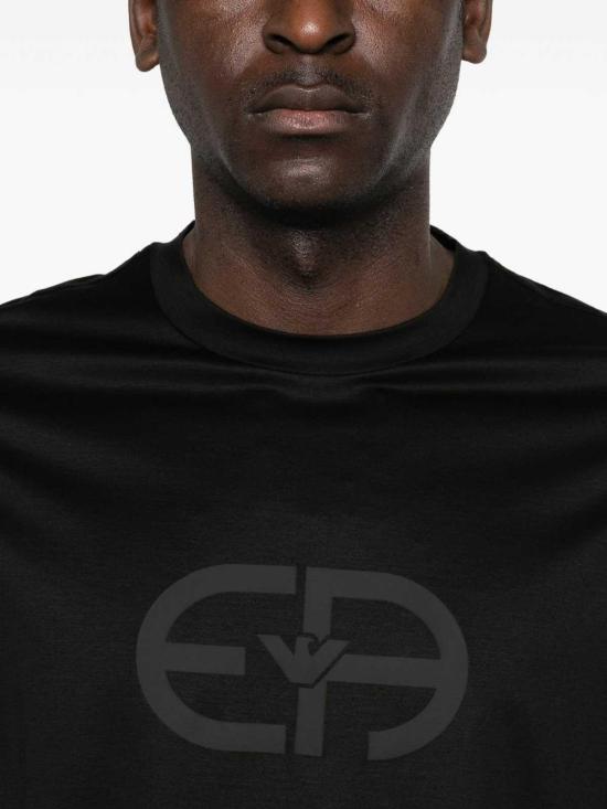 26SS 엠포리오 아르마니 반팔 티셔츠 EM004581AF10017UC001 Black - EMPORIO ARMANI