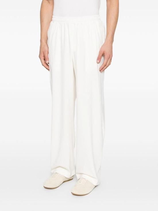 26SS 알마니 스트레이트 팬츠 EM004748AF17659U1053 White - ARMANI
