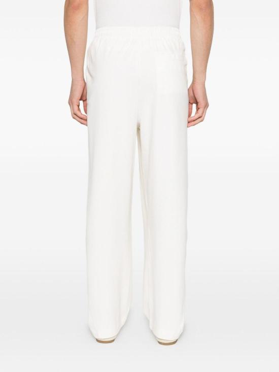 26SS 알마니 스트레이트 팬츠 EM004748AF17659U1053 White - ARMANI