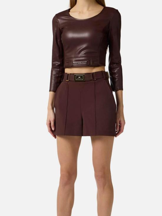  엘리자베타프랜치 와이드 벨트 SH00861E2644 Brown - ELISABETTA FRANCHI