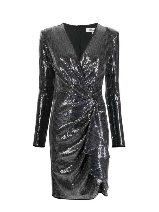  다이앤 본 퍼스텐버그 미디 스커트 DVFGS3R002METGY Grey