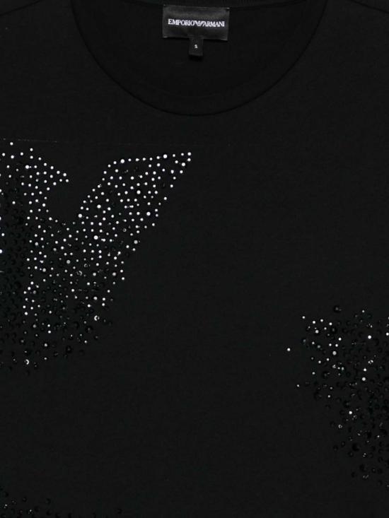 26SS 엠포리오 아르마니 반팔 티셔츠 EW003595AF12597UC001 Black - EMPORIO ARMANI