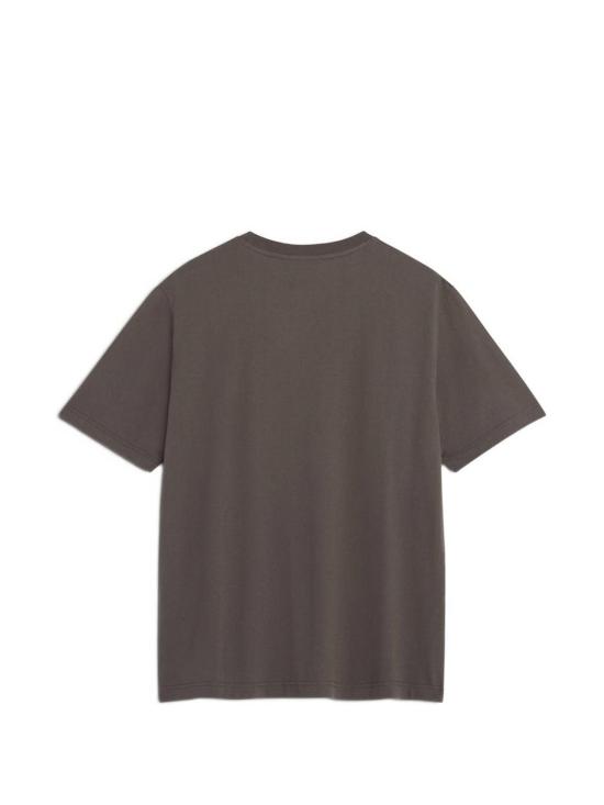 26SS 메종키츠네 핸드라이팅 컴포트 티셔츠 MM00126KJ70250453 Brown - MAISON KITSUNE