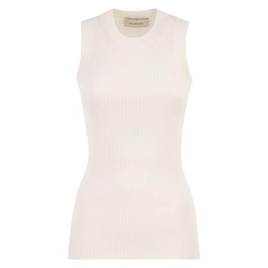 26SS 스포트막스 폴로 티셔츠 2612361012600 WHITE