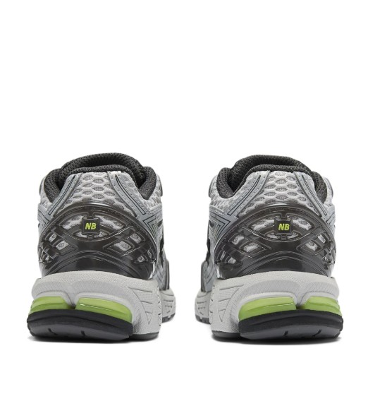 26SS [키즈] 뉴발란스 스니커즈 P190662Y BLACK METALLIC ALKALINE GREEN - NEW BALANCE