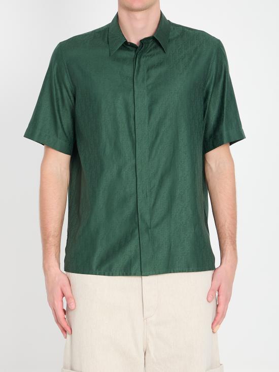 26SS 디올 긴팔 셔츠 683C546 GREEN