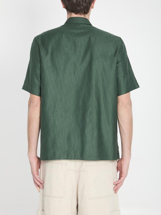 26SS 디올 긴팔 셔츠 683C546 GREEN - DIOR