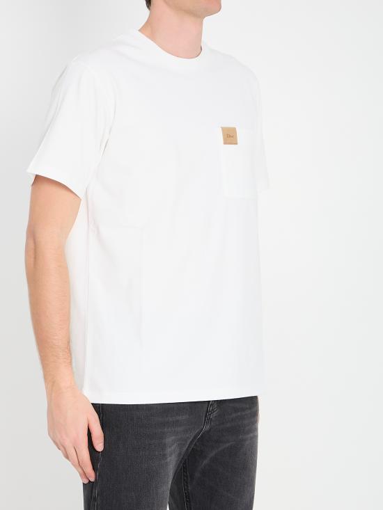 26SS 디올 반팔 티셔츠 683J696 WHITE - DIOR