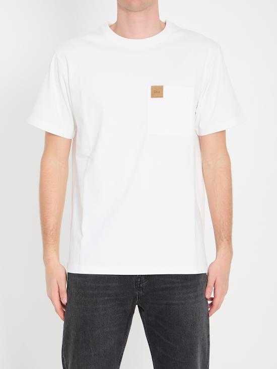 26SS 디올 반팔 티셔츠 683J696 WHITE