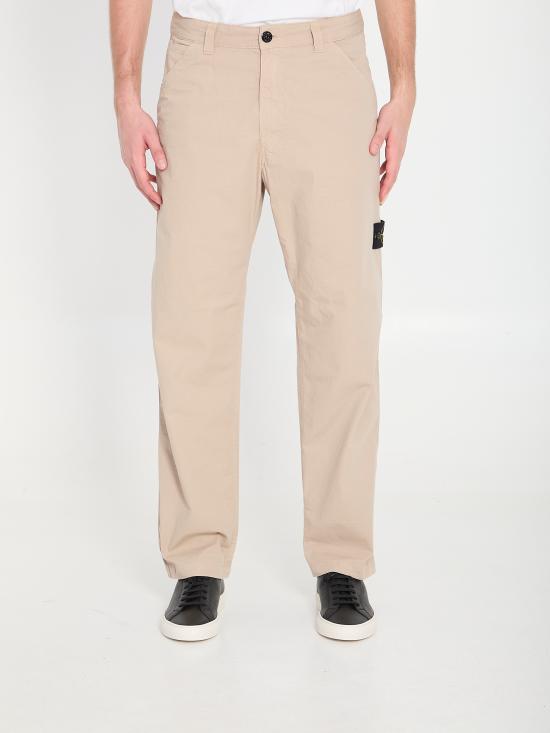 26SS 스톤 아일랜드 스트레이트 팬츠 L1S153100008 BEIGE