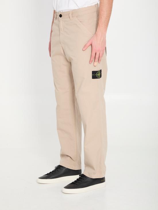 26SS 스톤 아일랜드 스트레이트 팬츠 L1S153100008 BEIGE - STONE ISLAND