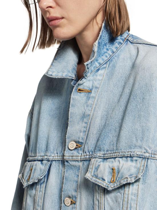 26SS 발렌시아가 레귤러 핏 데님 재킷 861410 TTWB14009 Blue - BALENCIAGA