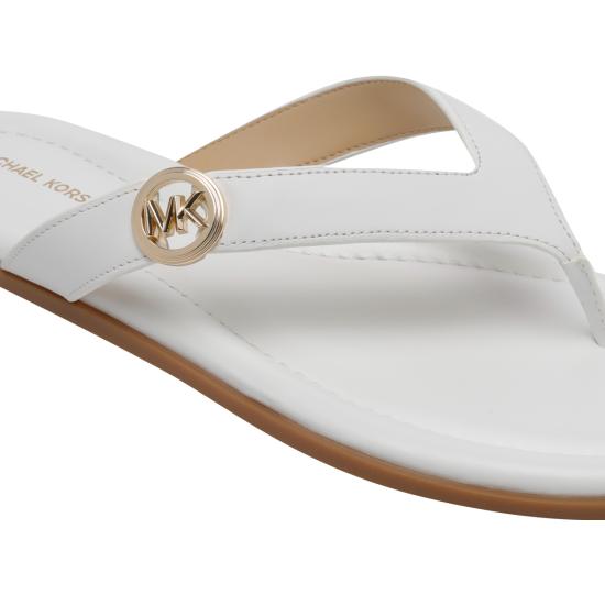 26SS 마이클 코어스 샌들 40S6ERFS1L 085 White - MICHAEL KORS