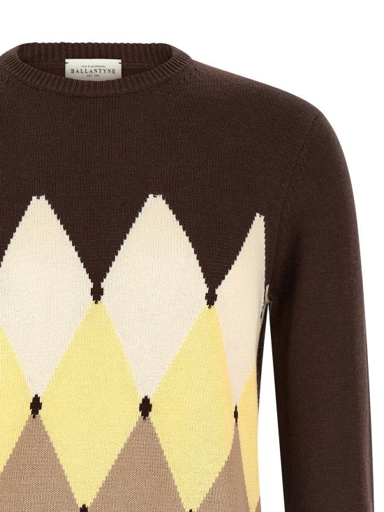 26SS 발렌타인 스웨터 B2P0007C01194514 Brown - BALLANTYNE