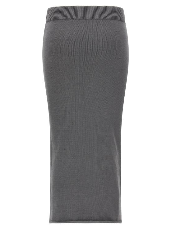 26SS 엔타이어 스튜디오 미디 스커트 ESSS26SK012520799 Gray - ENTIRE STUDIOS