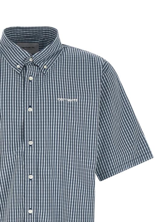 26SS 칼하트 WIP 긴팔 셔츠 I0361913Q4XX Blue - CARHARTT WIP