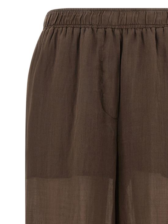 26SS 누드 스트레이트 팬츠 1103E2642208 Brown - NUDE