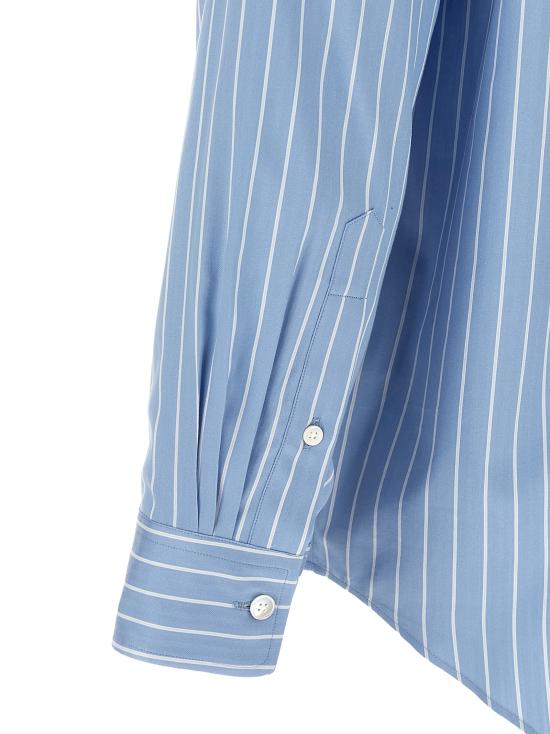 26SS 오라리 긴팔 셔츠 A26SS01CSSAXBLUESTRIPE Light Blue - AURALEE