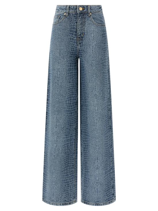 26SS 셀프 포트레이트 데님 팬츠 SS26804PABLBLUE Multicolor