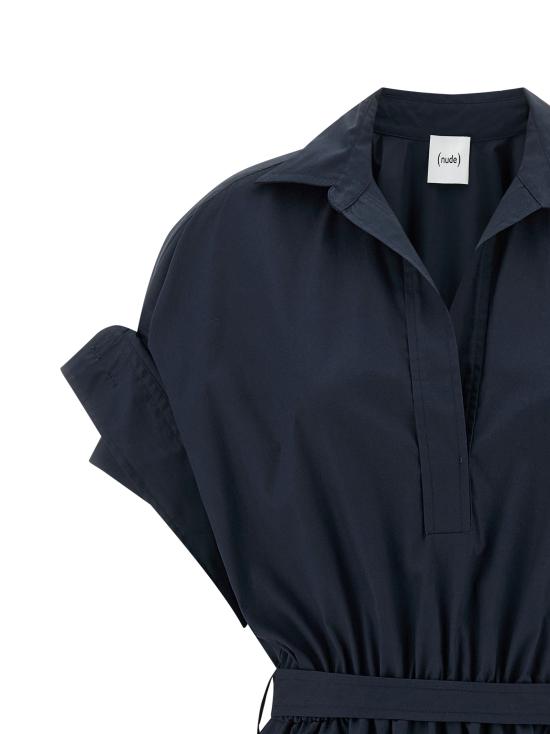 26SS 누드 미디 원피스 1103E2638907 Blue - NUDE