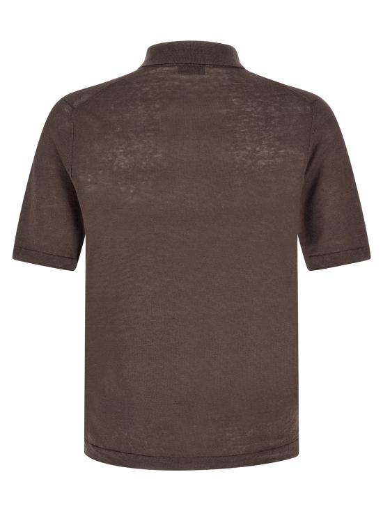 26SS 발렌타인 폴로 티셔츠 B2W02614L2094524 Brown - BALLANTYNE