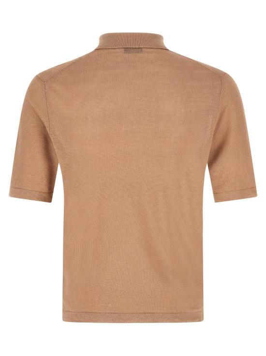 26SS 발렌타인 폴로 티셔츠 B2W02614L2094033 Beige - BALLANTYNE