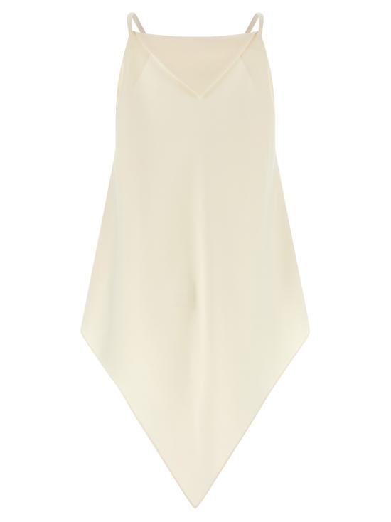 26SS 발렌시아가 민소매 티셔츠 872352TUT149002 White - BALENCIAGA