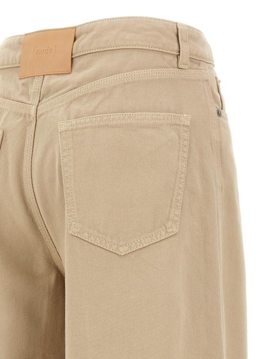 26SS 누드 스트레이트 팬츠 1103E2646887 Beige - NUDE