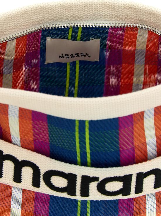 26SS 이자벨마랑 포든 스트라이프 파우치 백 PO0001FAA1X17MNYOE Multicolor - ISABEL MARANT