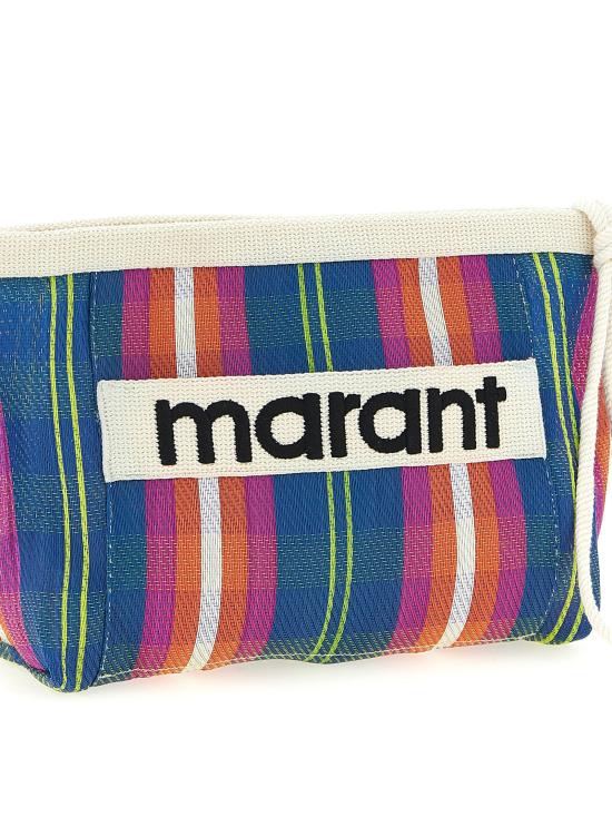 26SS 이자벨마랑 포든 스트라이프 파우치 백 PO0001FAA1X17MNYOE Multicolor - ISABEL MARANT