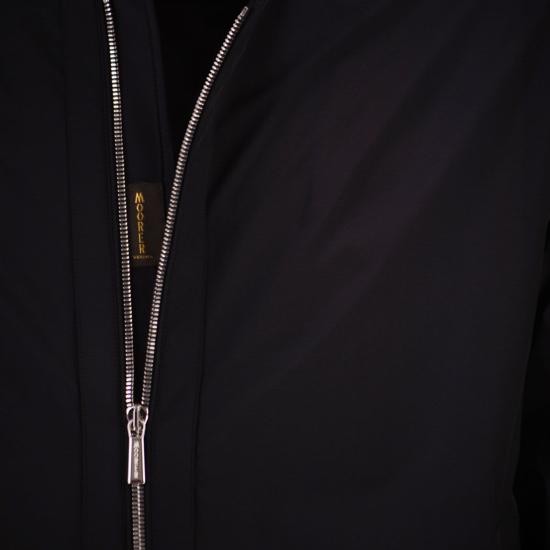 26SS 무레르 ALBERTI-KN 알베르티 KN 보머 자켓 MOUBO100001 NIGHT BLUE - MOORER