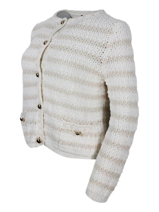 26SS 파비아나 필리피 스웨터 MAD276F523M167 0145 Burro - FABIANA FILIPPI