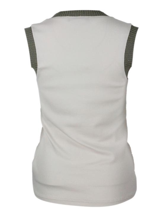 26SS 파비아나 필리피 반팔 티셔츠 JED276F582M224 VR3 Burro - FABIANA FILIPPI