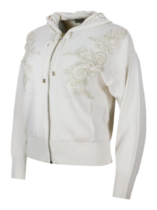 26SS 에르마노 피렌제 스웨터 D48EM006EP2 MF33 Ivory - ERMANNO FIRENZE