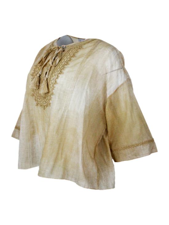 26SS 에르마노 피렌제 셔츠 D48EK008EB4 MFB26 Golden - ERMANNO FIRENZE