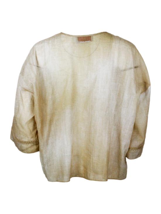 26SS 에르마노 피렌제 셔츠 D48EK008EB4 MFB26 Golden - ERMANNO FIRENZE