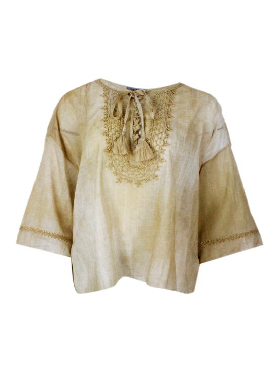 26SS 에르마노 피렌제 셔츠 D48EK008EB4 MFB26 Golden