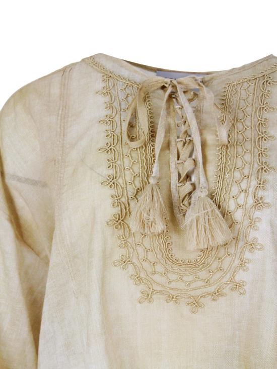 26SS 에르마노 피렌제 셔츠 D48EK008EB4 MFB26 Golden - ERMANNO FIRENZE