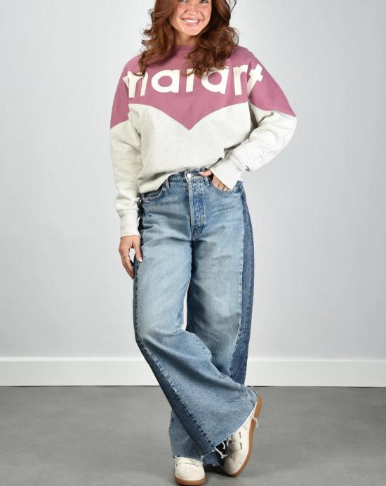 26SS 이자벨마랑 스웨터 SW0006FAA1M08E MTEC Mauve mist ecru - ISABEL MARANT