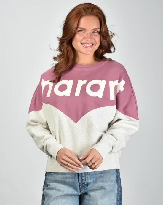 26SS 이자벨마랑 스웨터 SW0006FAA1M08E MTEC Mauve mist ecru - ISABEL MARANT